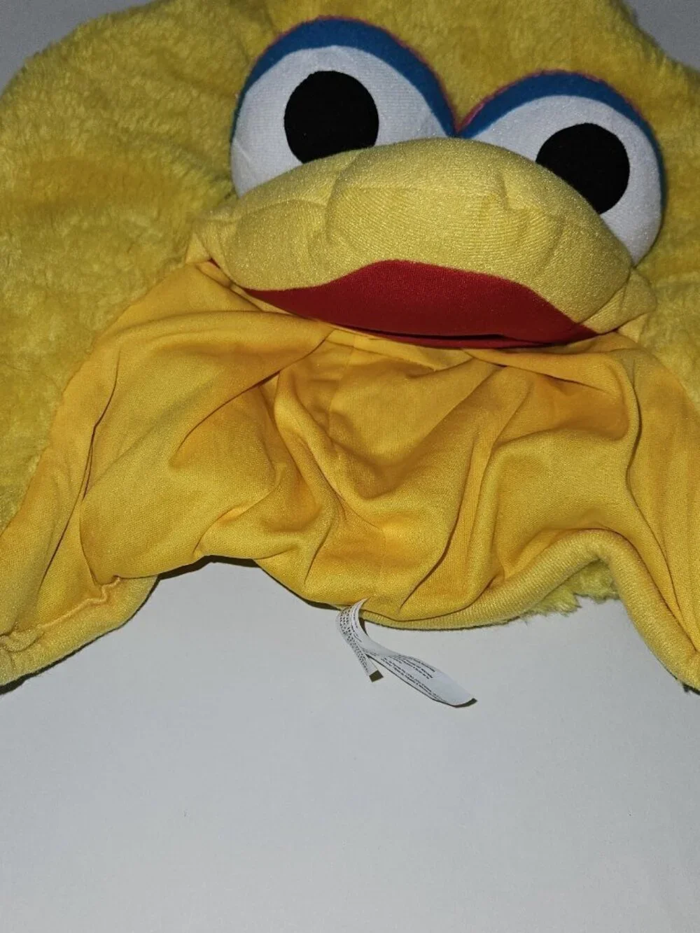 Big Bird Sesame Street Halloween Costume Youth Large 12-14 Headpiece Jumpsuit